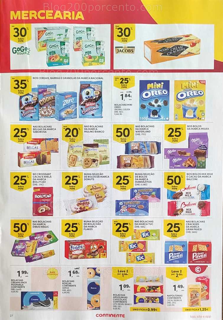Antevisão Folheto CONTINENTE Promoções de 11 a 17 novembro