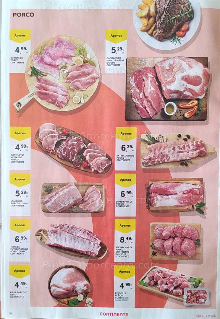 Antevisão Folheto CONTINENTE Promoções de 4 a 10 novembro