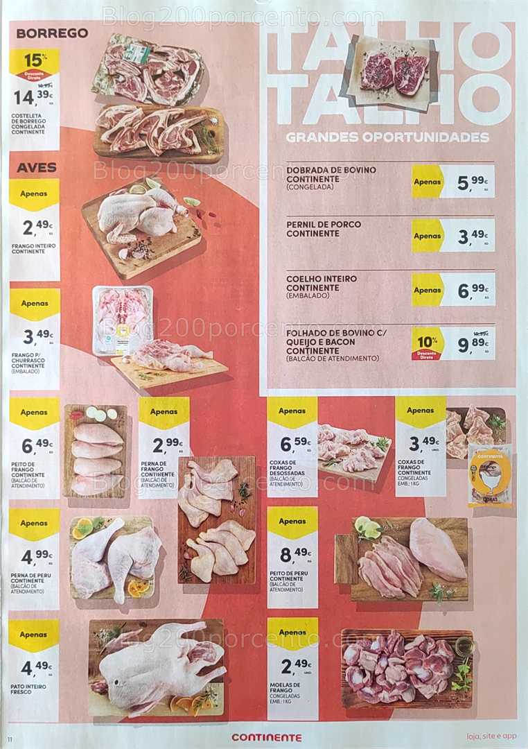 Antevisão Folheto CONTINENTE Promoções de 4 a 10 novembro
