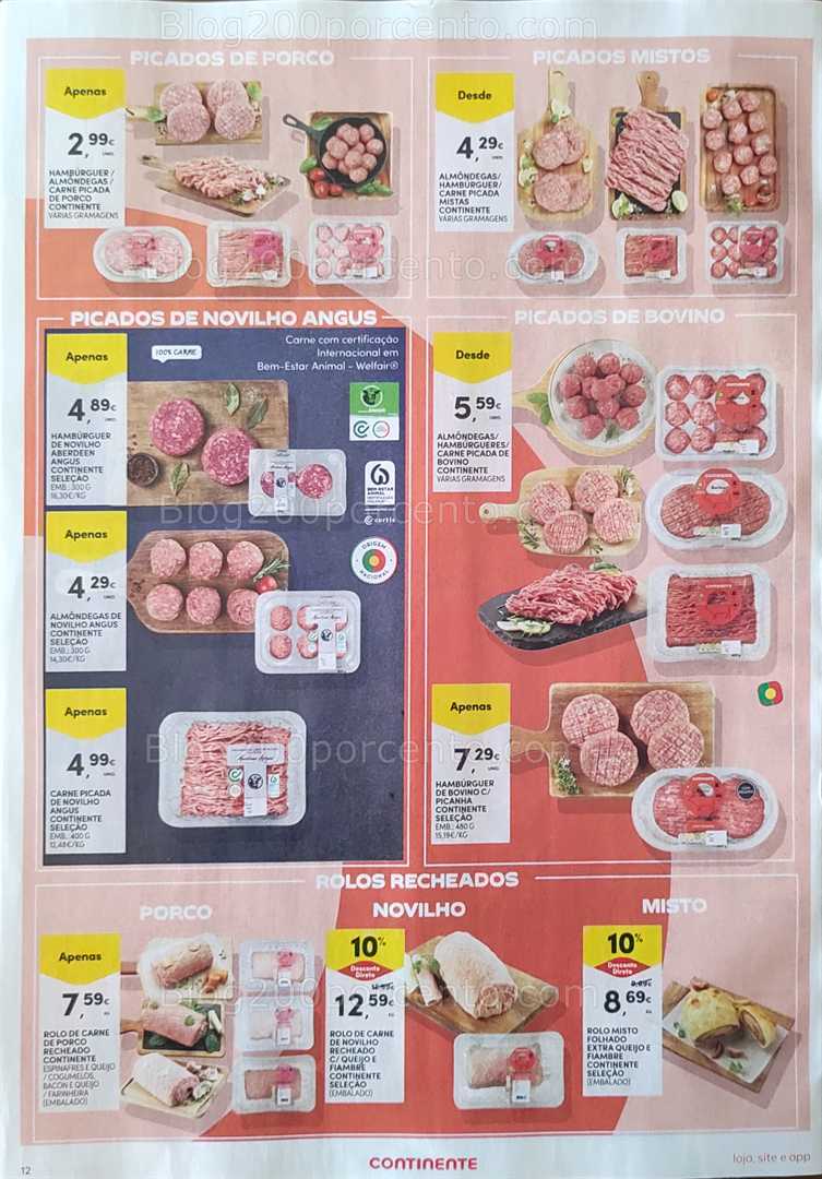 Antevisão Folheto CONTINENTE Promoções de 4 a 10 novembro