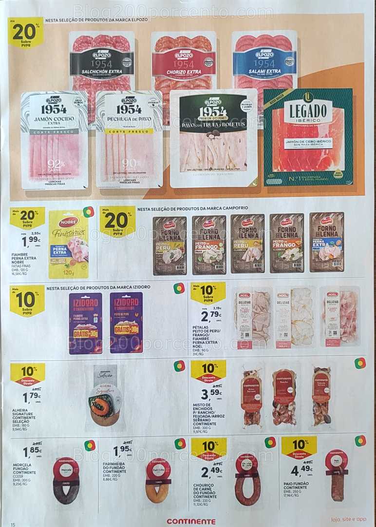 Antevisão Folheto CONTINENTE Promoções de 4 a 10 novembro