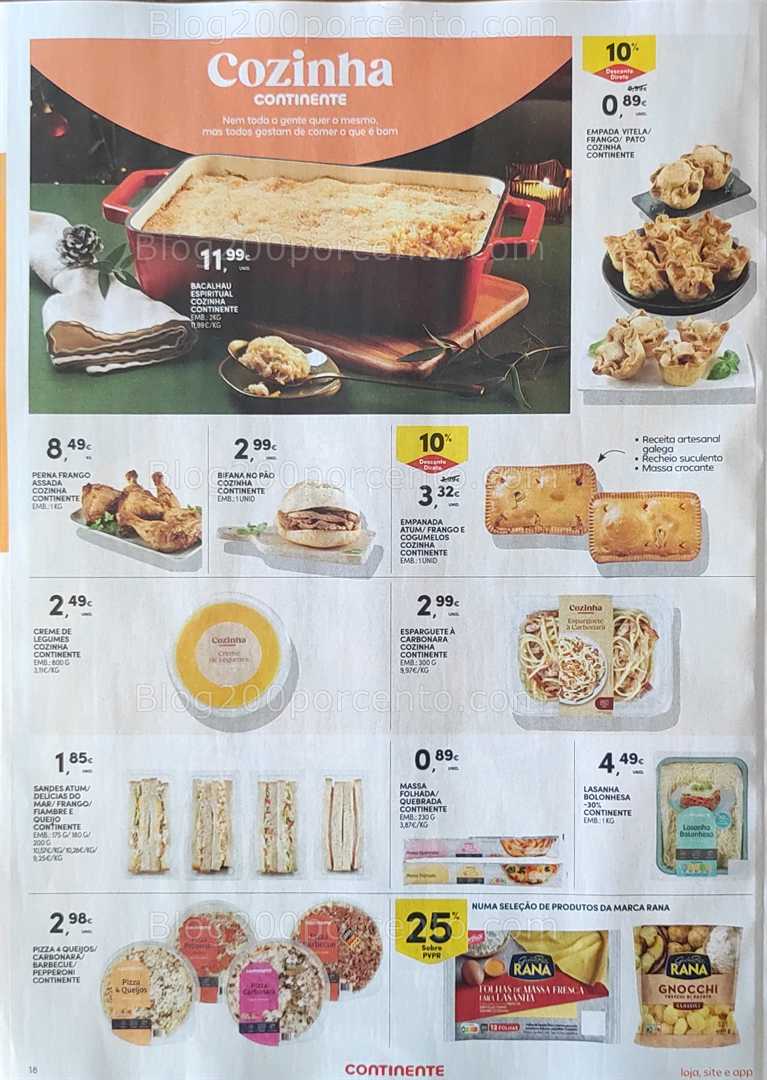 Antevisão Folheto CONTINENTE Promoções de 4 a 10 novembro