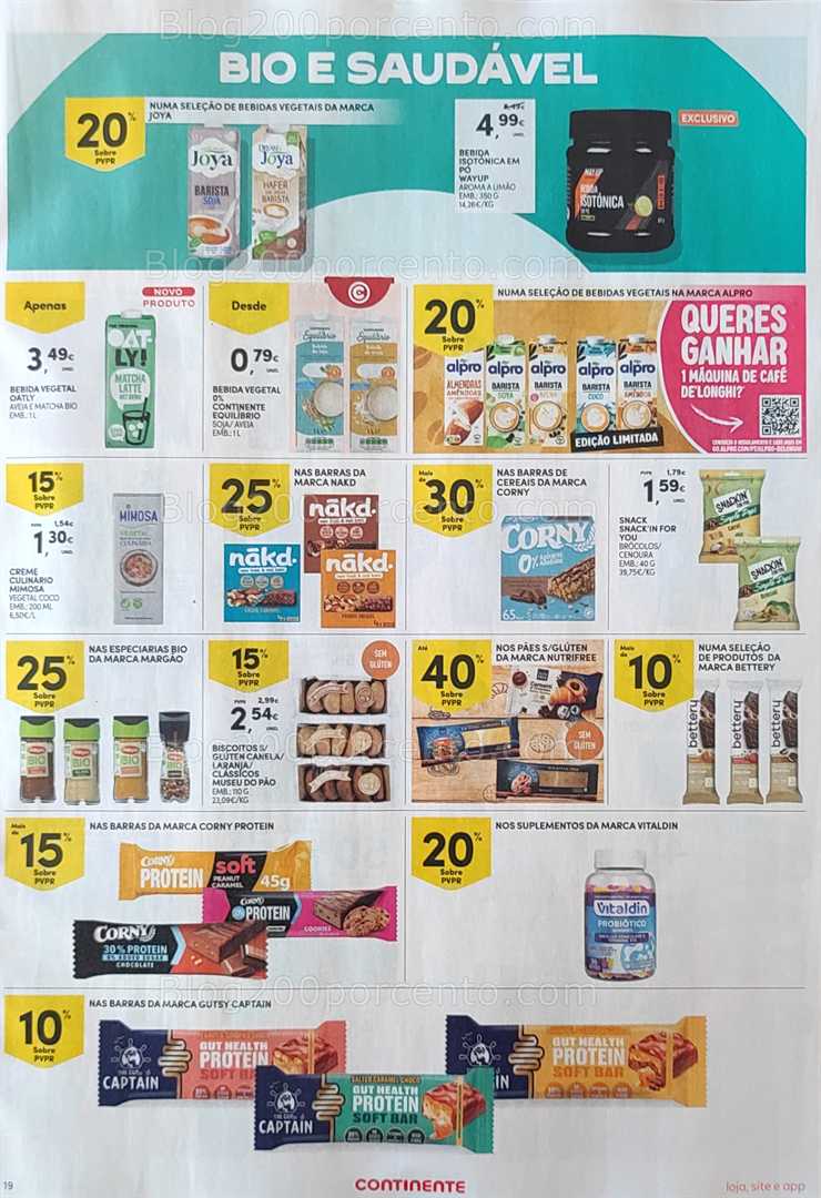 Antevisão Folheto CONTINENTE Promoções de 4 a 10 novembro