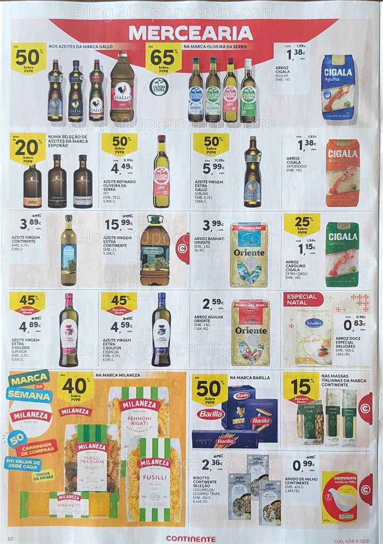 Antevisão Folheto CONTINENTE Promoções de 4 a 10 novembro