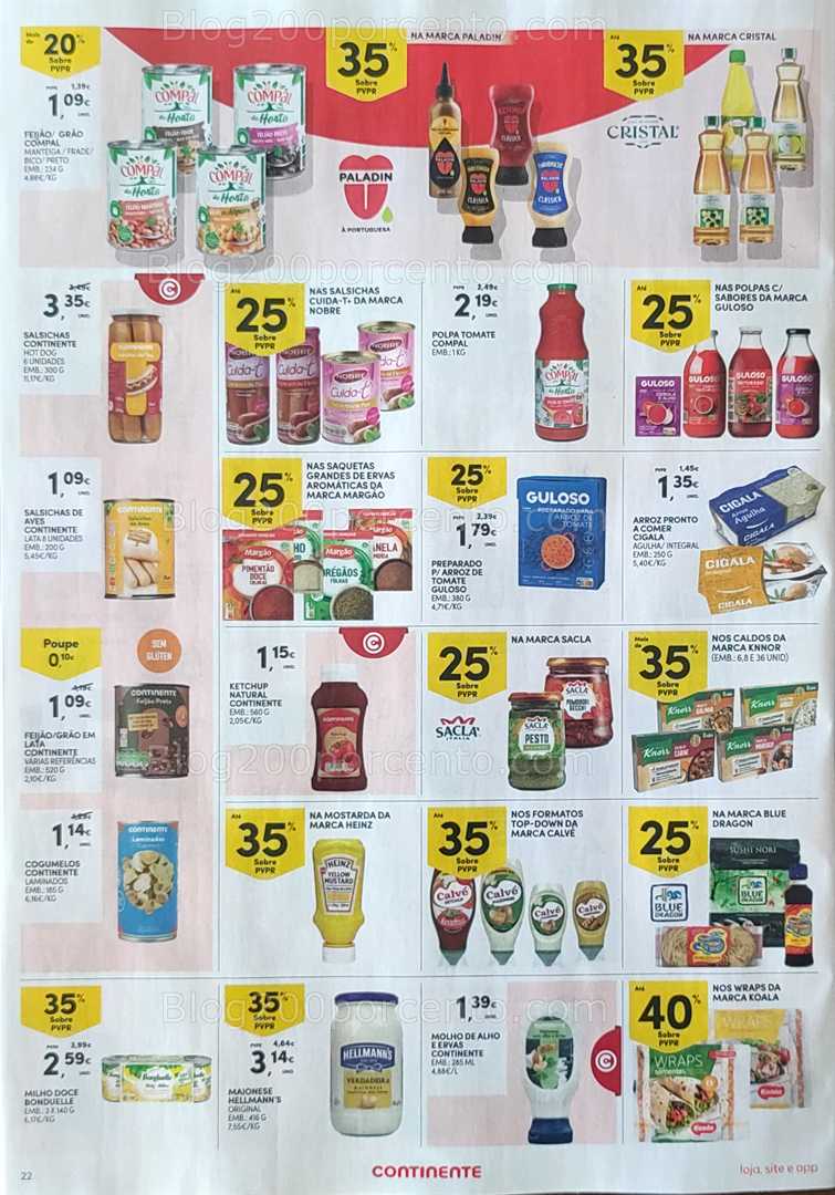 Antevisão Folheto CONTINENTE Promoções de 4 a 10 novembro