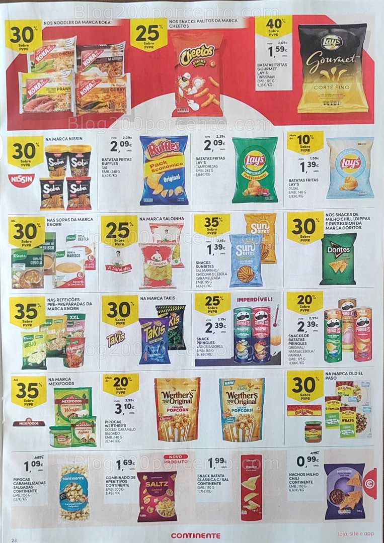 Antevisão Folheto CONTINENTE Promoções de 4 a 10 novembro