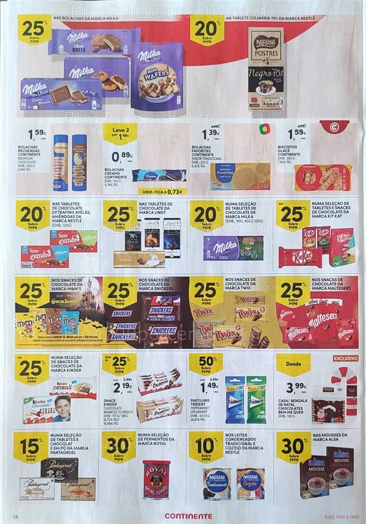 Antevisão Folheto CONTINENTE Promoções de 4 a 10 novembro