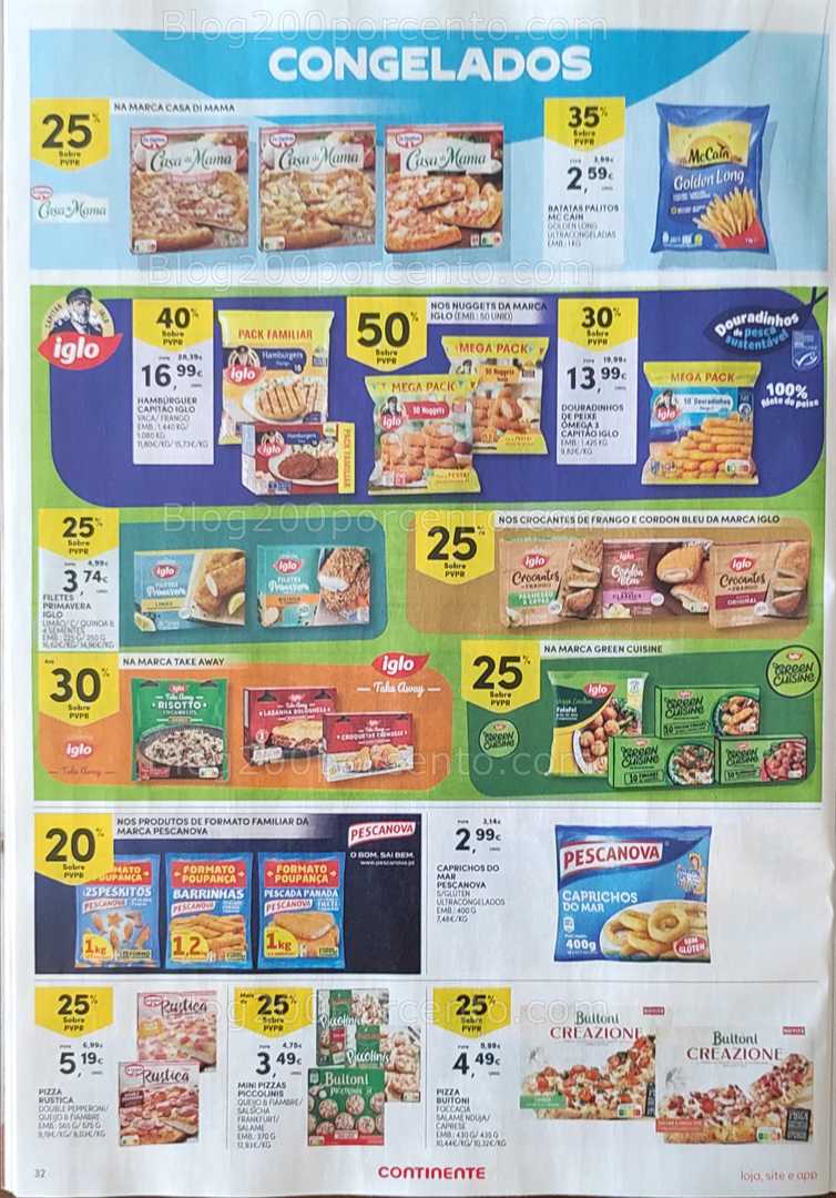 Antevisão Folheto CONTINENTE Promoções de 4 a 10 novembro