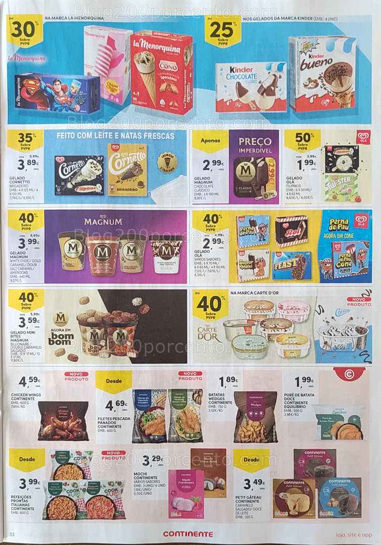 Antevisão Folheto CONTINENTE Promoções de 4 a 10 novembro