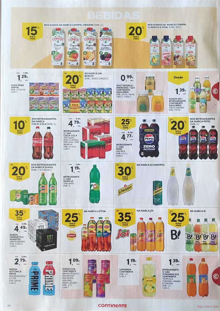 Antevisão Folheto CONTINENTE Promoções de 4 a 10 novembro
