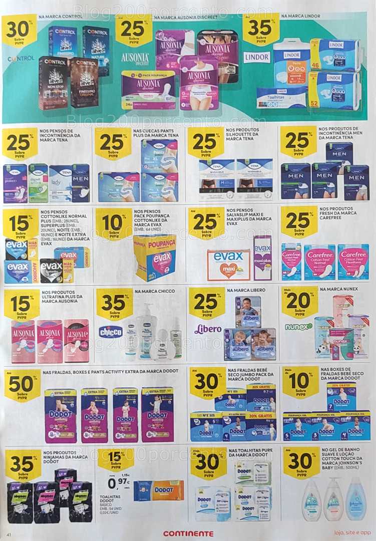 Antevisão Folheto CONTINENTE Promoções de 4 a 10 novembro