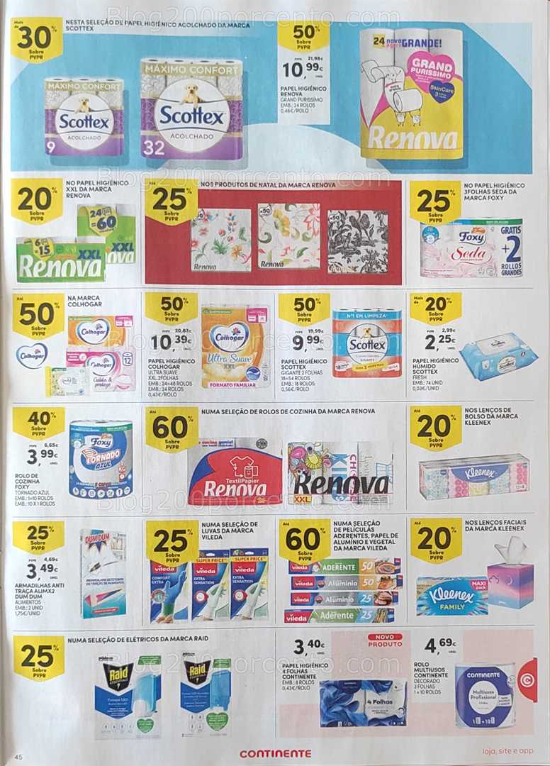 Antevisão Folheto CONTINENTE Promoções de 4 a 10 novembro