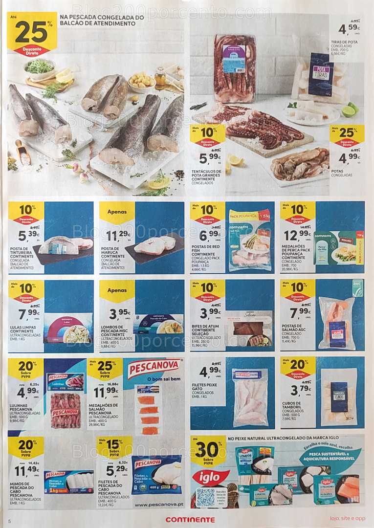 Antevisão Folheto CONTINENTE Promoções de 4 a 10 novembro