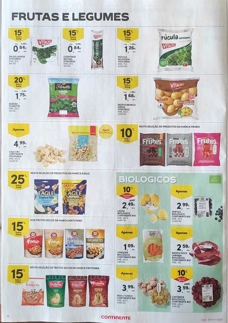 Antevisão Folheto CONTINENTE Promoções de 4 a 10 novembro