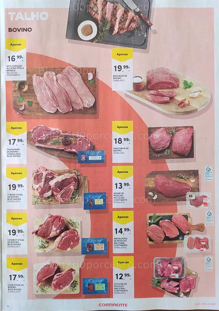 Antevisão Folheto CONTINENTE Promoções de 4 a 10 novembro