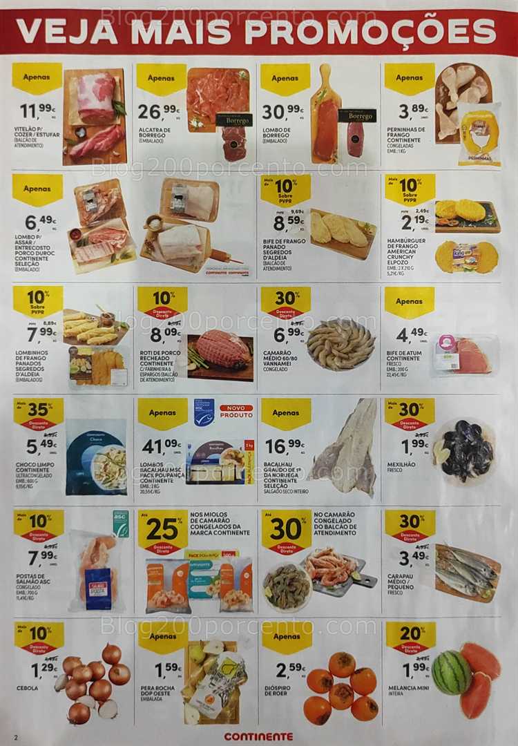 Antevisão Folheto CONTINENTE Promoções Fim de Semana - 14 a 17 novembro