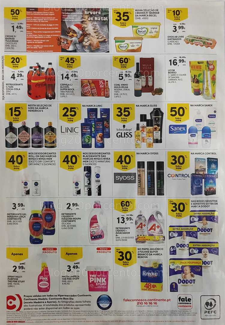 Antevisão Folheto CONTINENTE Promoções Fim de Semana - 14 a 17 novembro