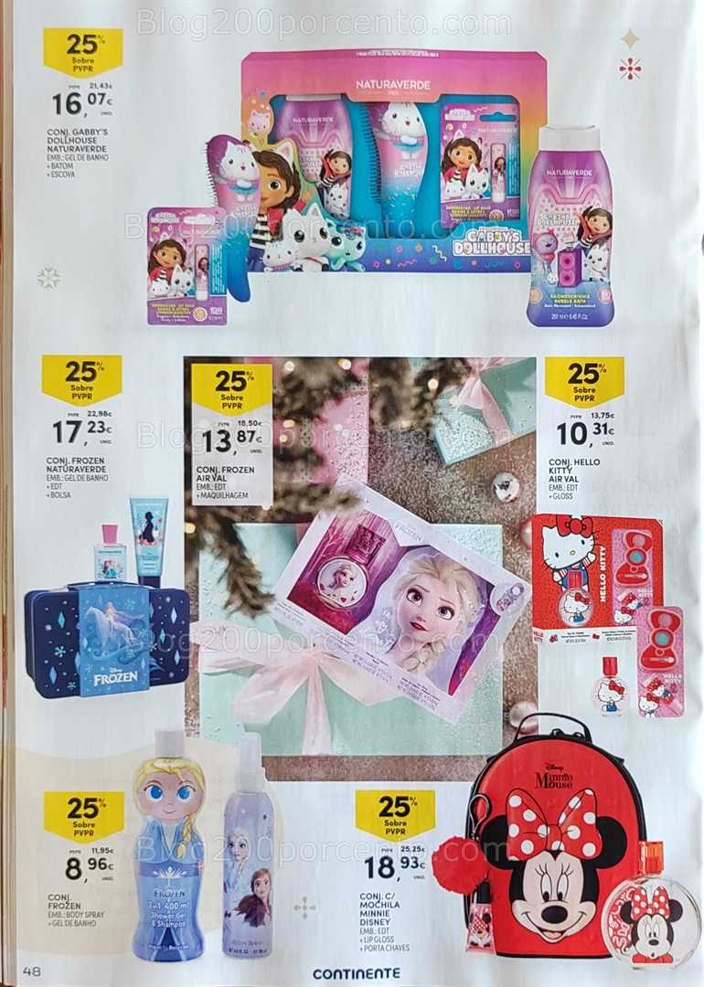 Antevisão Folheto CONTINENTE Natal Promoções de 11 novembro a 24 dezembro