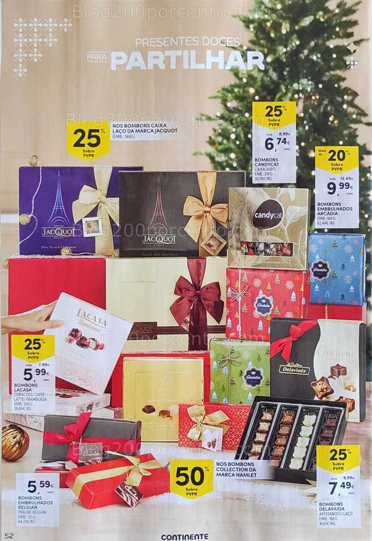 Antevisão Folheto CONTINENTE Natal Promoções de 11 novembro a 24 dezembro