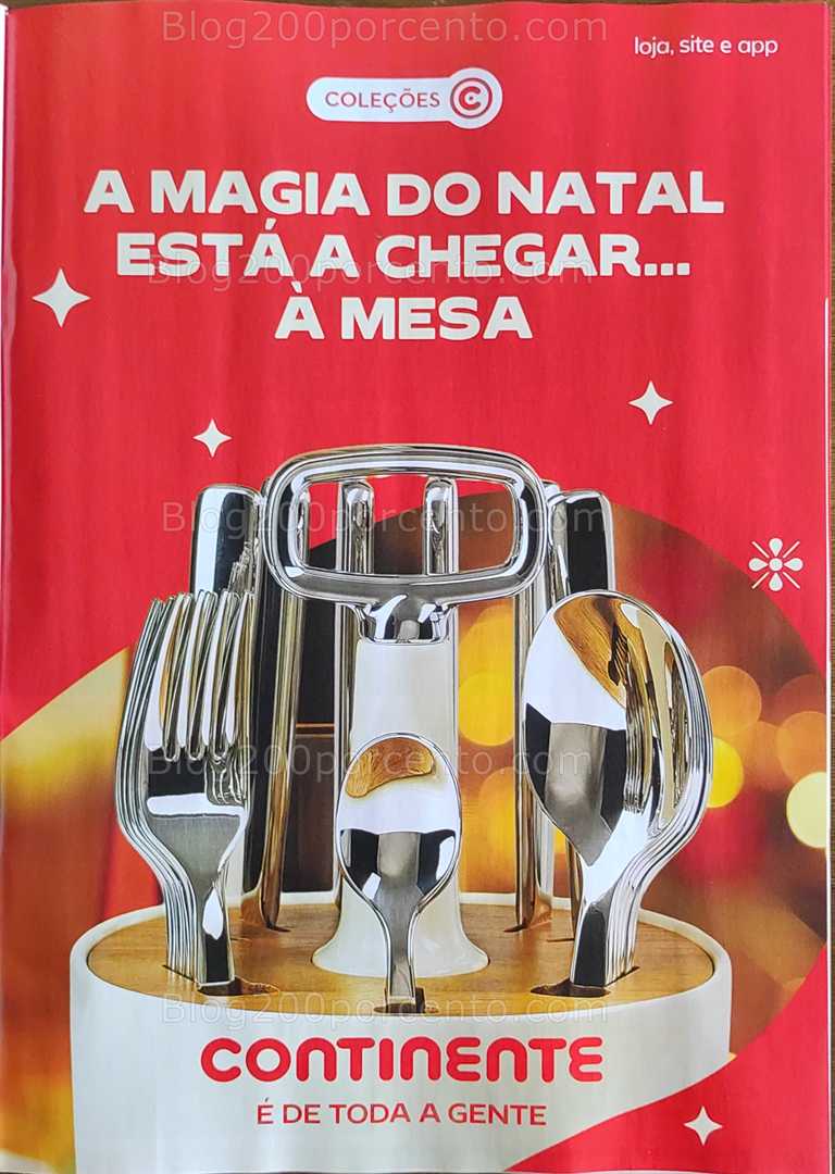 Antevisão Folheto CONTINENTE Natal Promoções de 11 novembro a 24 dezembro