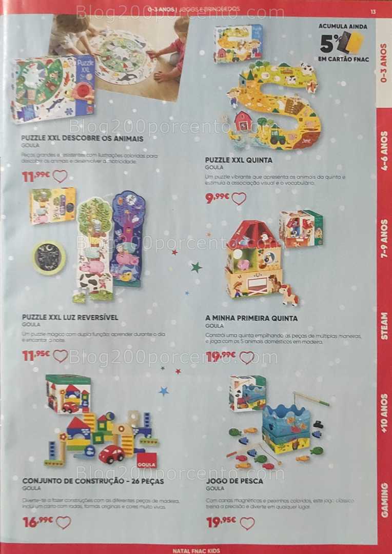 Antevisão Folheto FNAC Natal Promoções até 31 dezembro