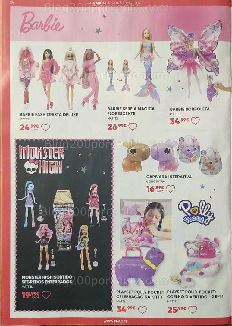 Antevisão Folheto FNAC Natal Promoções até 31 dezembro