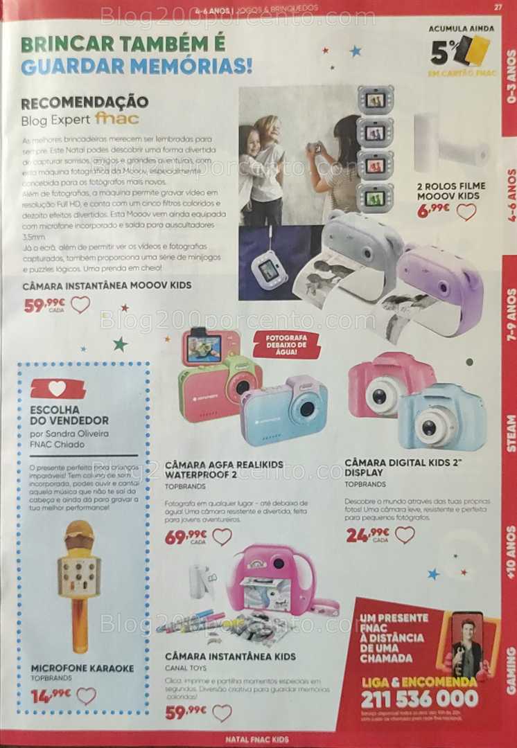 Antevisão Folheto FNAC Natal Promoções até 31 dezembro