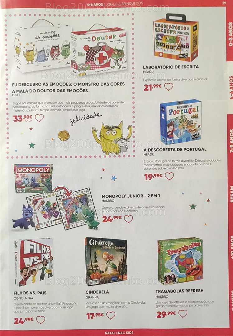 Antevisão Folheto FNAC Natal Promoções até 31 dezembro