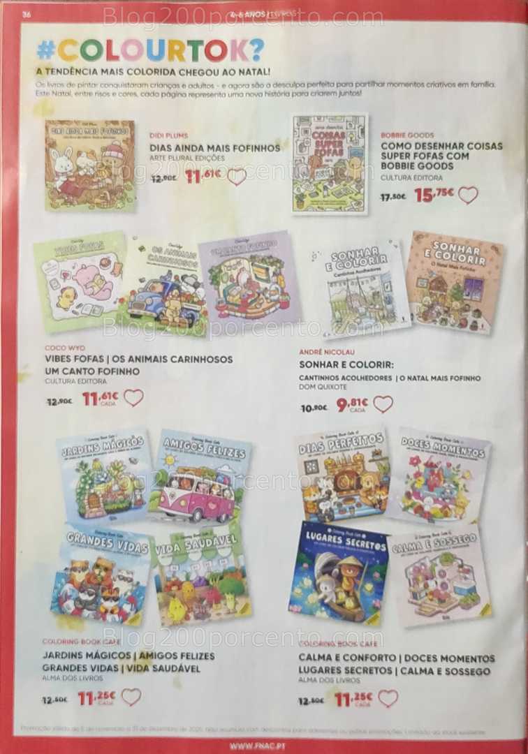 Antevisão Folheto FNAC Natal Promoções até 31 dezembro