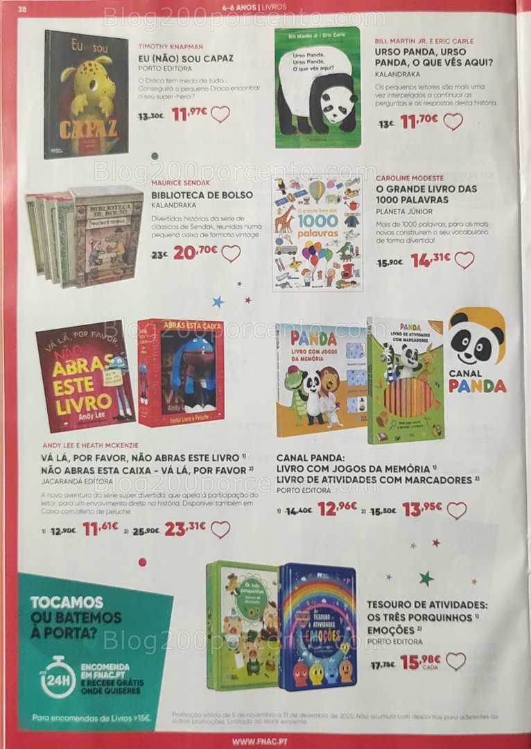 Antevisão Folheto FNAC Natal Promoções até 31 dezembro