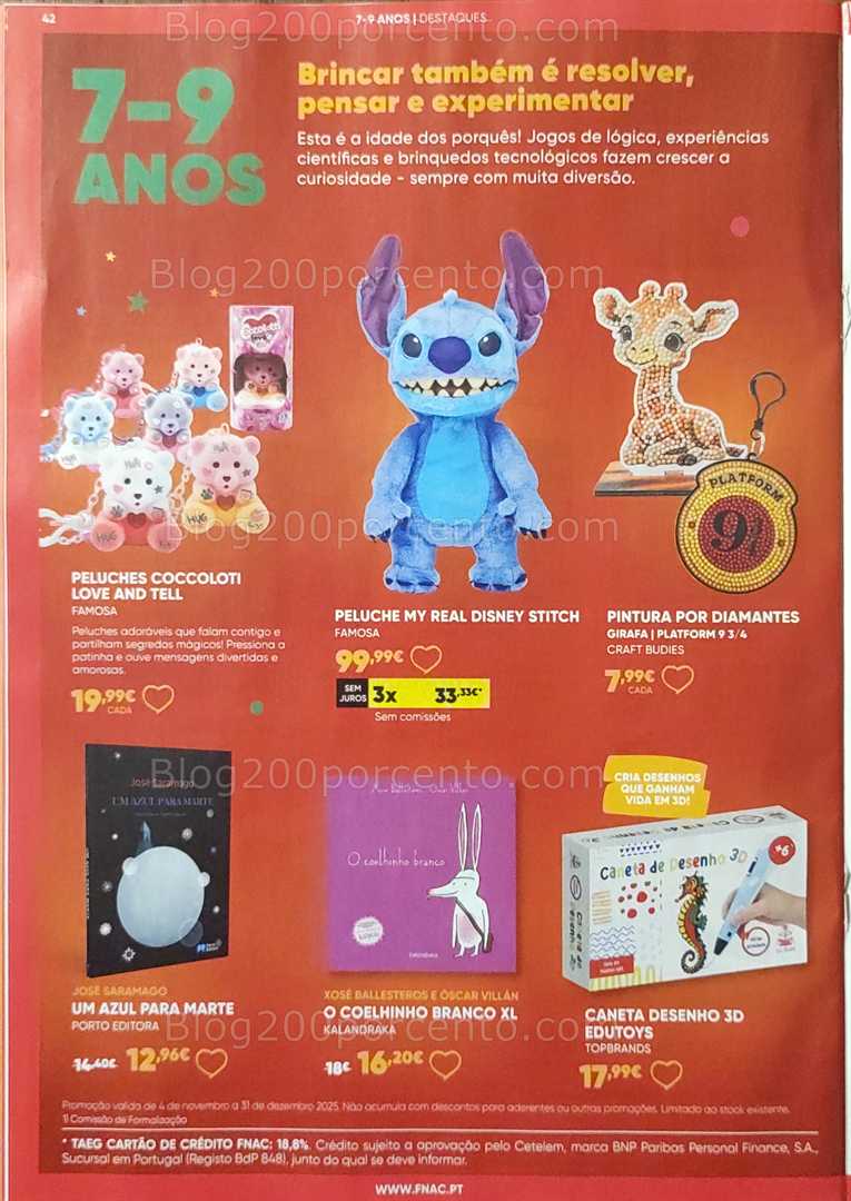 Antevisão Folheto FNAC Natal Promoções até 31 dezembro