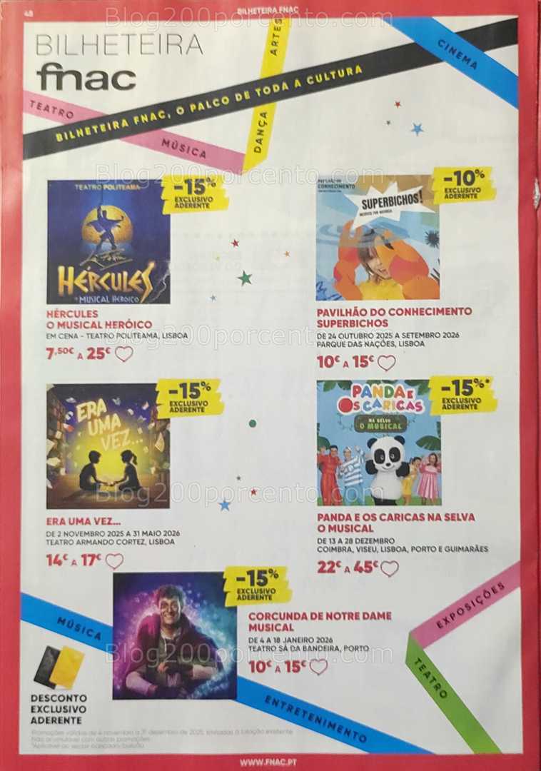 Antevisão Folheto FNAC Natal Promoções até 31 dezembro