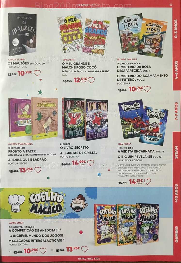 Antevisão Folheto FNAC Natal Promoções até 31 dezembro