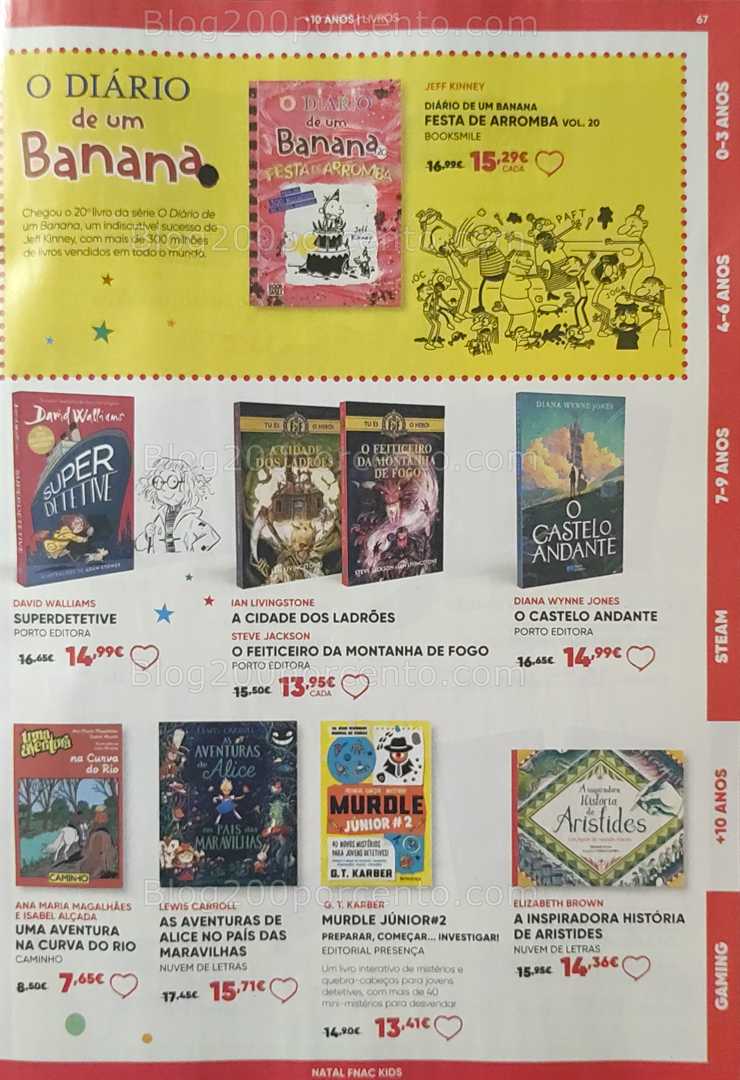 Antevisão Folheto FNAC Natal Promoções até 31 dezembro