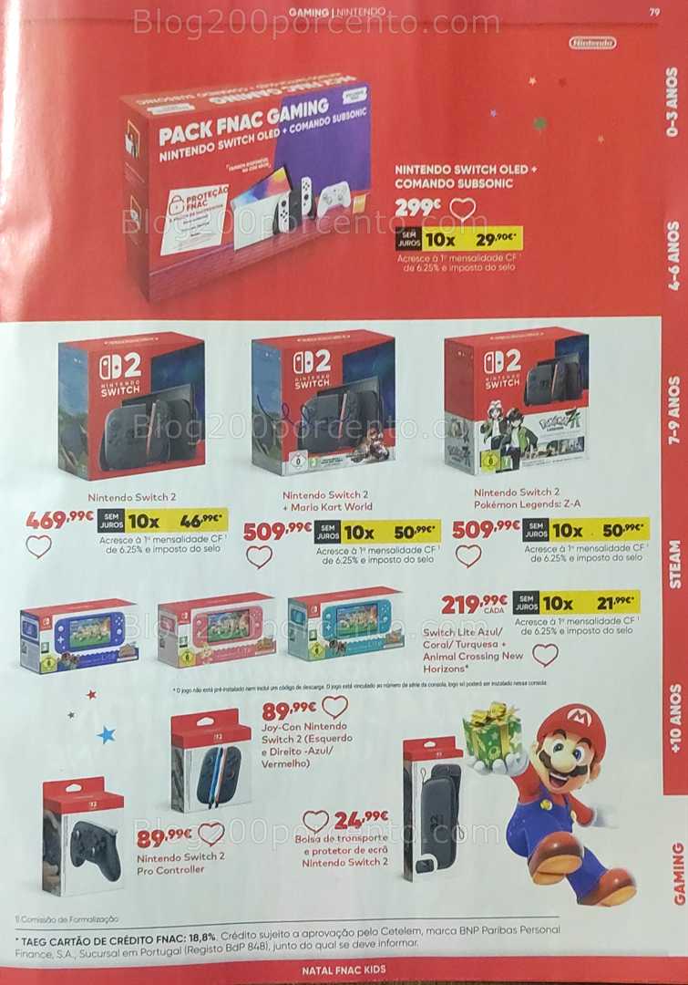 Antevisão Folheto FNAC Natal Promoções até 31 dezembro