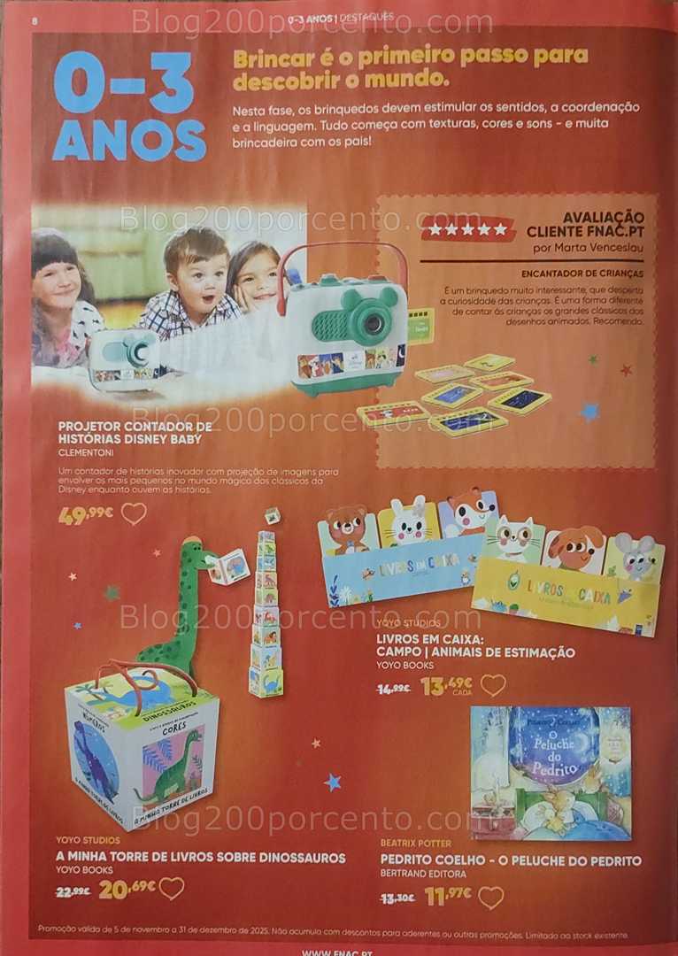 Antevisão Folheto FNAC Natal Promoções até 31 dezembro