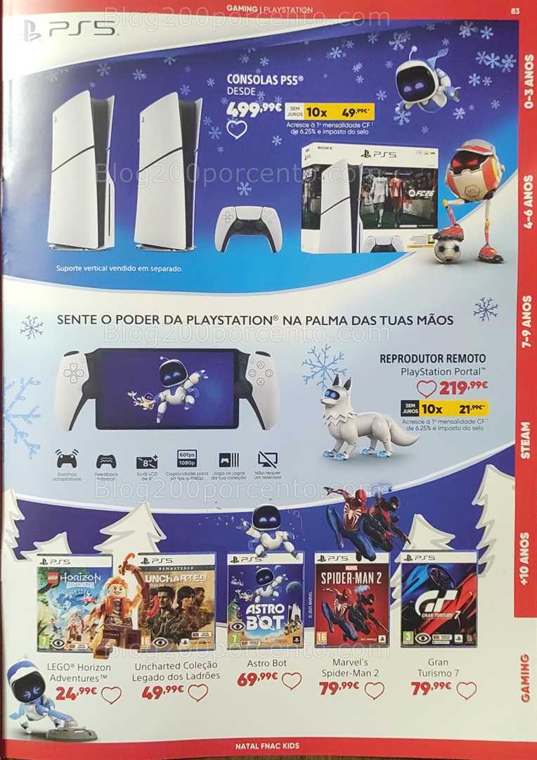 Antevisão Folheto FNAC Natal Promoções até 31 dezembro