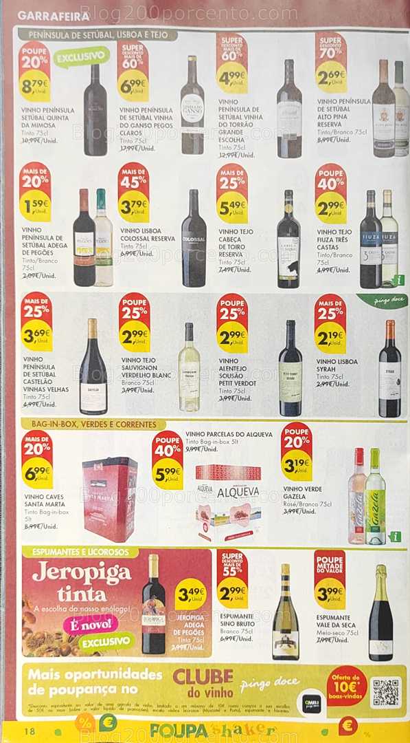 Antevisão Folheto PINGO DOCE Promoções de 11 a 17 novembro