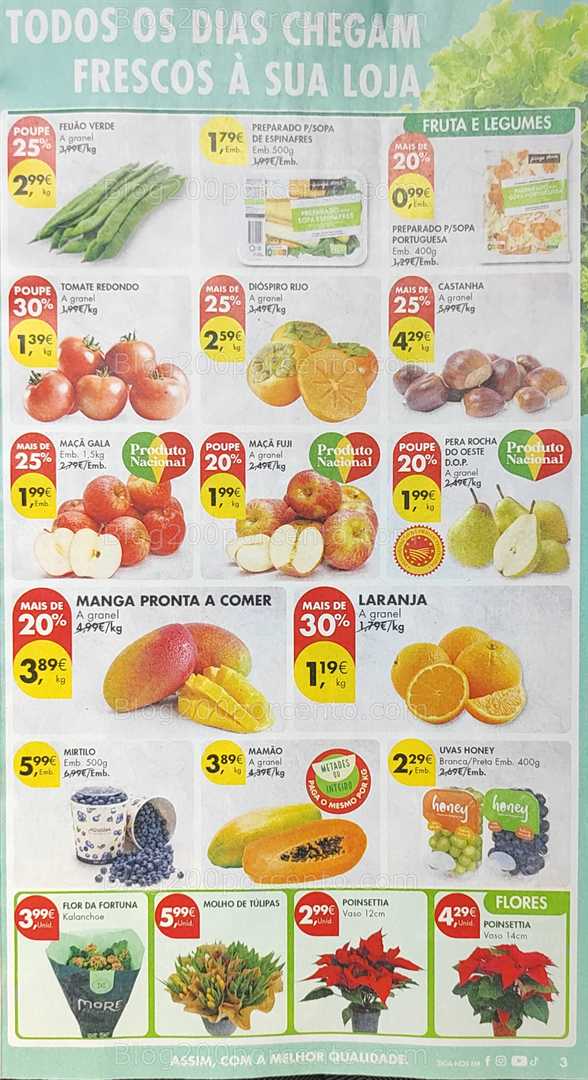 Antevisão Folheto PINGO DOCE Promoções de 11 a 17 novembro