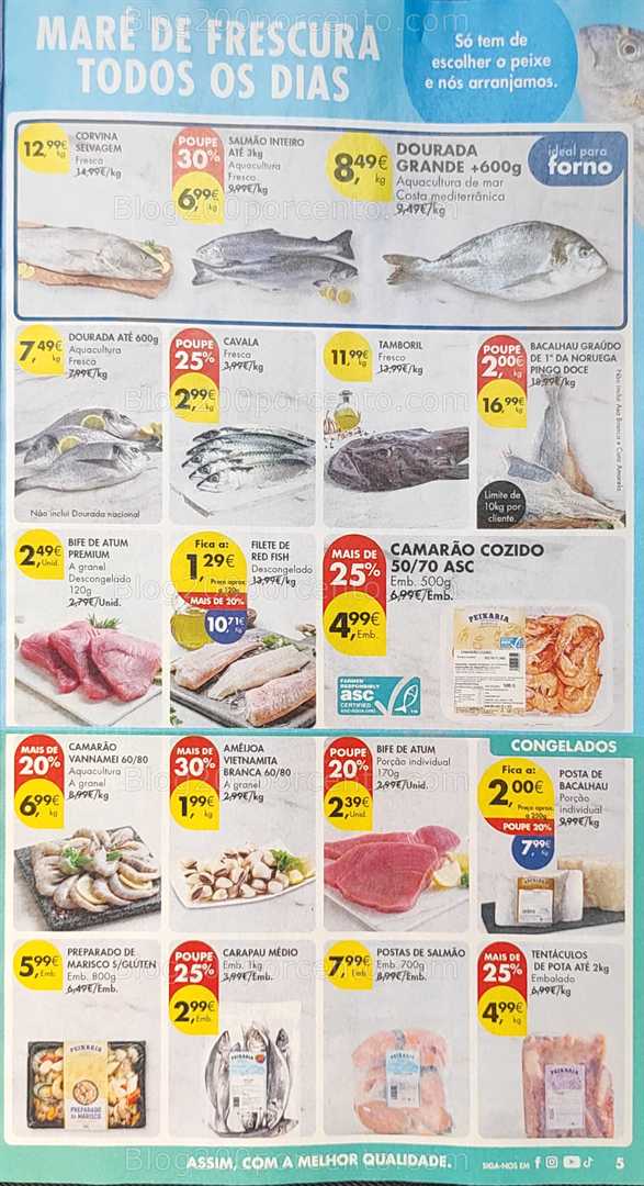 Antevisão Folheto PINGO DOCE Promoções de 11 a 17 novembro