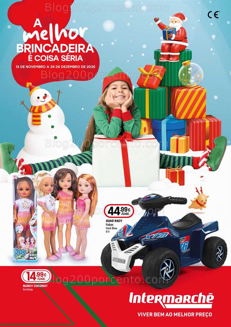 Antevisão Folheto INTERMARCHÉ Brinquedos Natal - 13 novembro a 24 dezembro