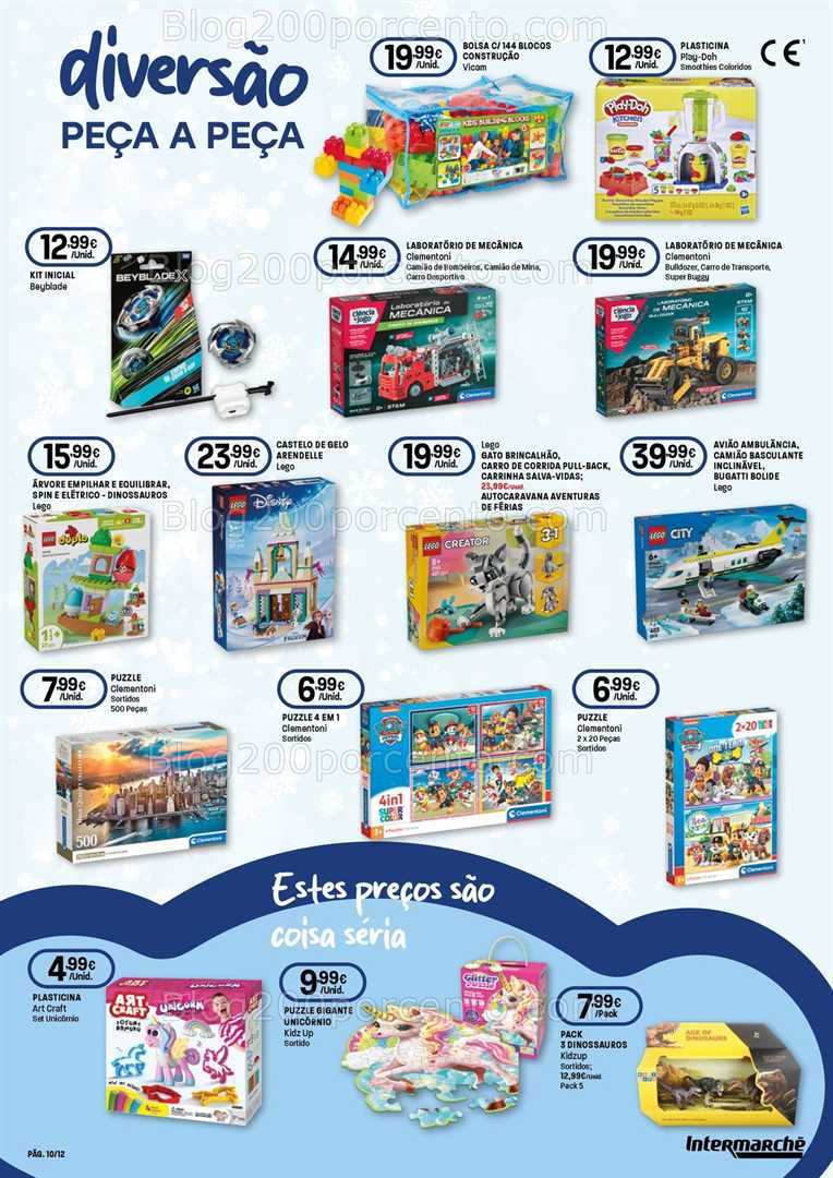 Antevisão Folheto INTERMARCHÉ Brinquedos Natal - 13 novembro a 24 dezembro
