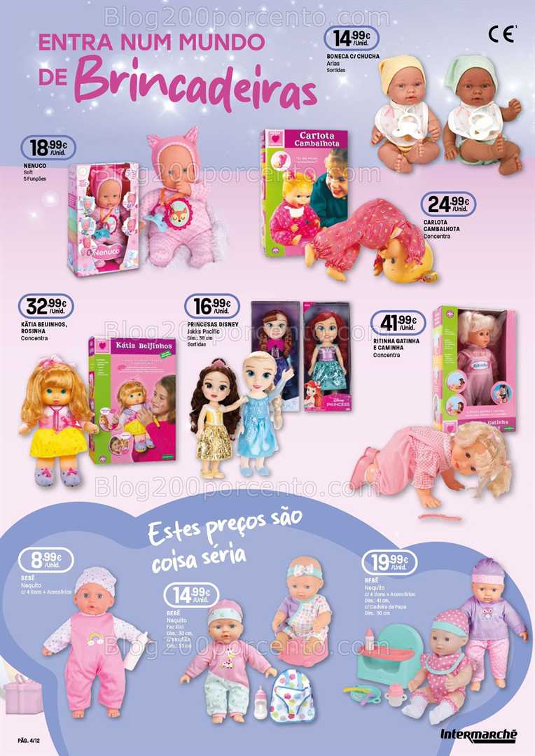 Antevisão Folheto INTERMARCHÉ Brinquedos Natal - 13 novembro a 24 dezembro