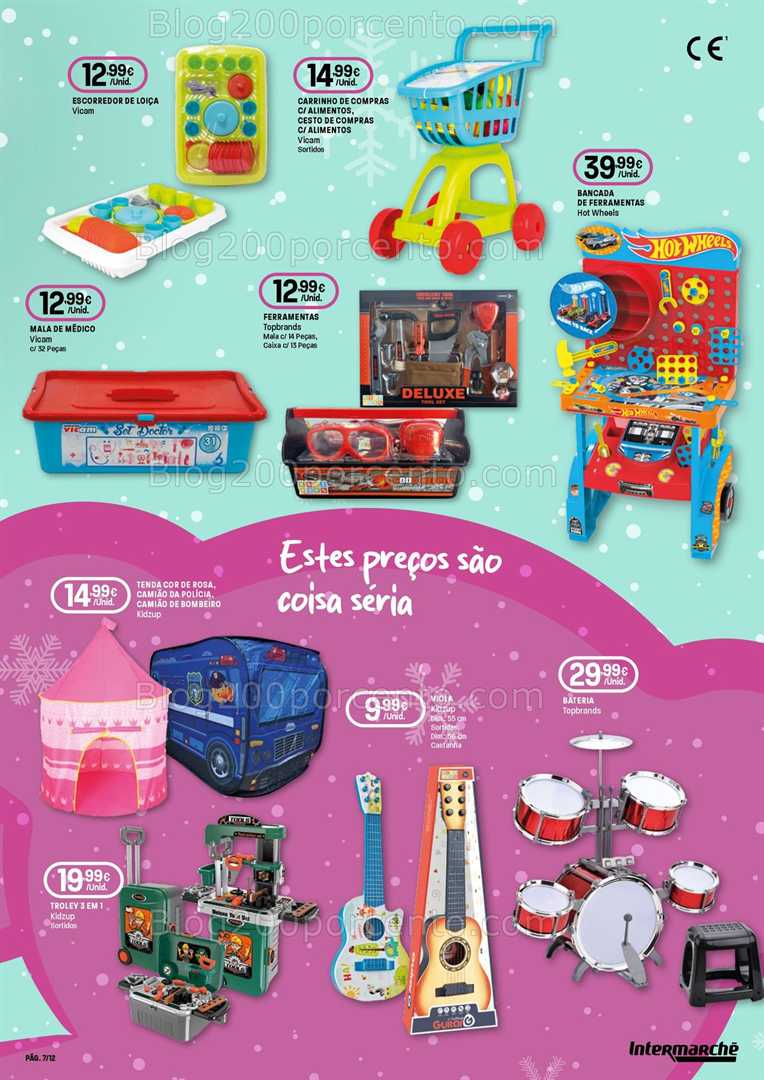 Antevisão Folheto INTERMARCHÉ Brinquedos Natal - 13 novembro a 24 dezembro