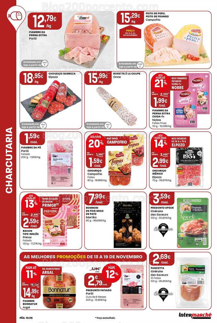Antevisão Folheto INTERMARCHÉ Contact Promoções de 13 a 19 novembro