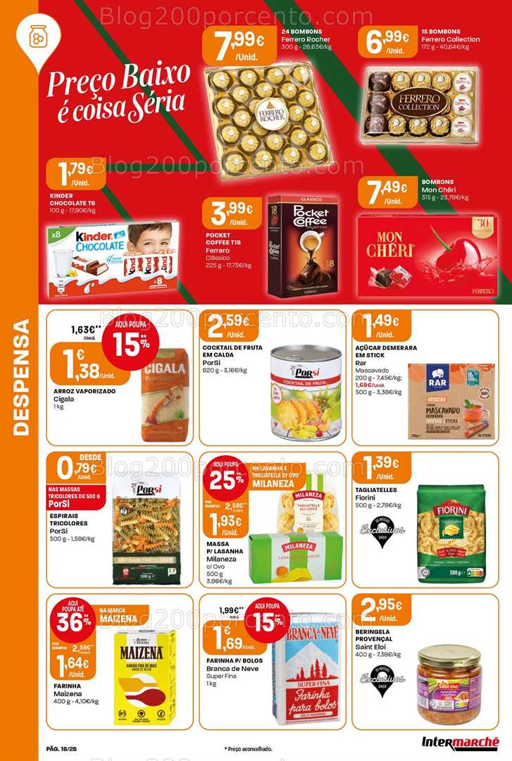 Antevisão Folheto INTERMARCHÉ Contact Promoções de 13 a 19 novembro