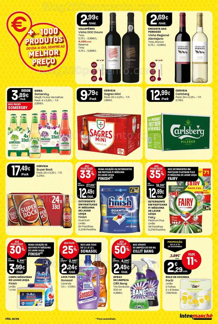 Antevisão Folheto INTERMARCHÉ Contact Promoções de 13 a 19 novembro