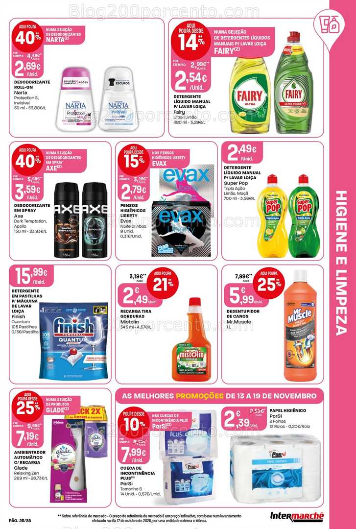 Antevisão Folheto INTERMARCHÉ Contact Promoções de 13 a 19 novembro