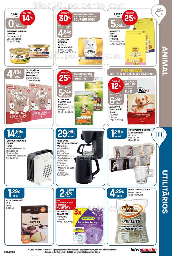 Antevisão Folheto INTERMARCHÉ Contact Promoções de 13 a 19 novembro