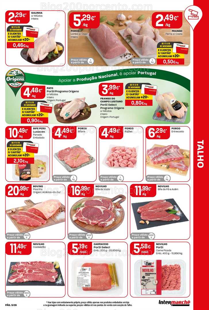 Antevisão Folheto INTERMARCHÉ Contact Promoções de 13 a 19 novembro